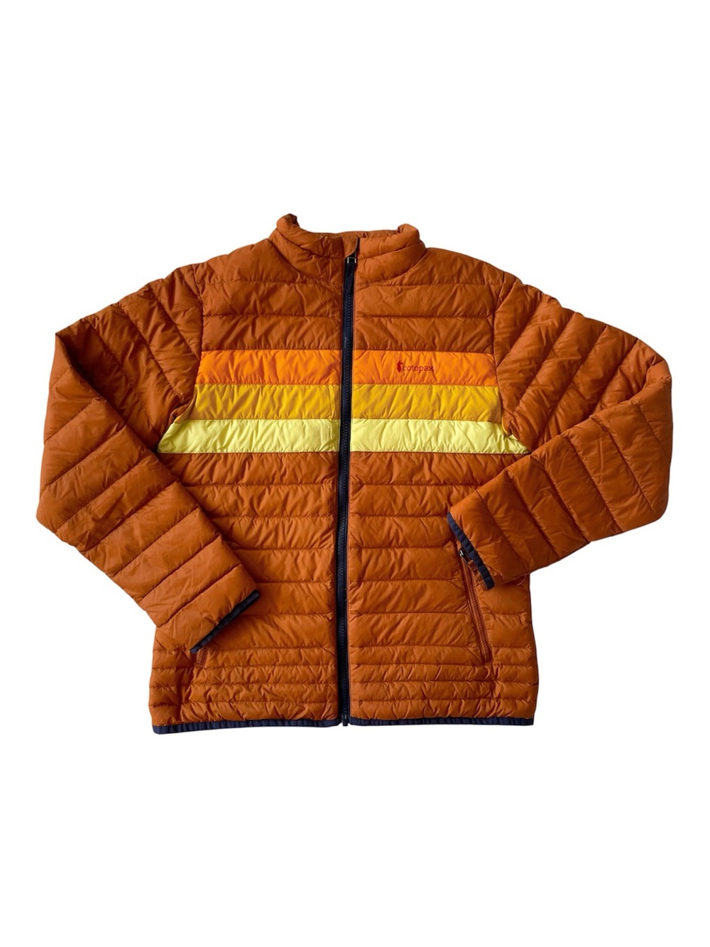 COTOPAXI Fuego Slim Fit Quilted Shell Hooded Down Jacket Orange